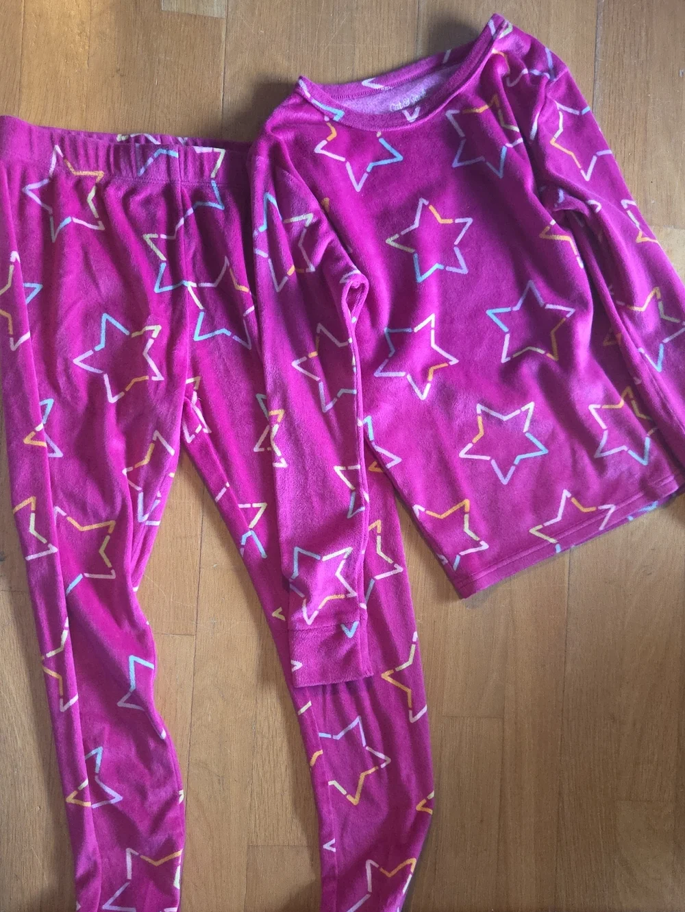 Cat & Jack | Kids Pink Star Fleece Pajama Set